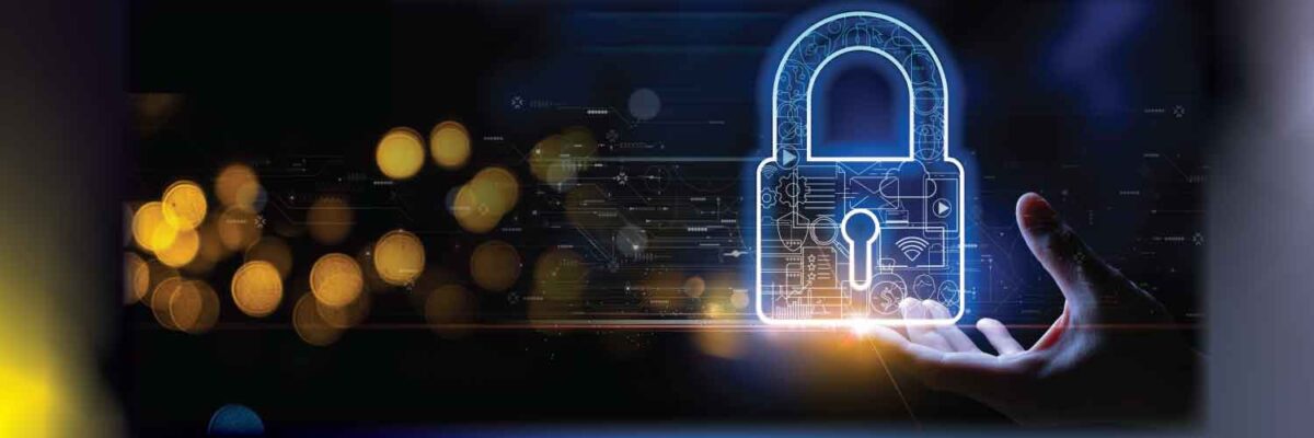 a big lock in the sky. the image is esoteric but security related. penetration testing or pen test as it is often called. agility network services inc pen testing services in chicago.